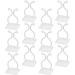 OSALADI 300 Pcs Adhesive Wire Holder Suction Cup Holder Cord Holders Plant Fixing Tools Power Cable To Climb 3.5X2X2CM White - Buy Online on SooperMarket.com