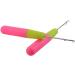 2Pcs Latch Hook Crochet Needle Set for Micro Braids, Hair Extensions & Carpets - Buy Online on SooperMarket.com