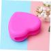 Didiseaon Silicone Makeup Applicator Brush Cleaning Pad Love 8X8.5cm Rosy - Buy Online on SooperMarket.com