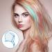 6-Piece Highlight Hair Cap Set with Needles | Salon Hair Coloring & Highlighting Dye Cap Kit | Hairdressing Tool in Purple, Blue, Pink - Buy Online on SooperMarket.com