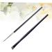 HAPINARY 2pcs Eye Makeup Tools Makeup Brushed Horsehair Eyeshadow Crease Brush Beauty Brush Pen Wooden - Buy Online on SooperMarket.com
