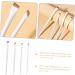 4 Pcs Gel Eyeliner Brush Eyeliner Fine Flat Makeup Eyeliner Brush Eyebrow Brush Portable - Buy Online on SooperMarket.com