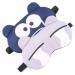Beaupretty 4 Pcs Eye mask Fashionable Blindfold Eye Cover Travel Cover Eye Shield Eyepatch Silk Eye Shade blindfolds Cute Men and Women Eye Patch