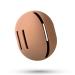 FERYES Makeup Sponge Holder - Silicone Beauty Blender Case Make Up Sponge Holder for Travel - Brown