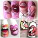 Nail Angel Water Decals - 9 Sheets Beauty Transfer Stickers for Nail Art - Unique Lip Patterns for Manicure & Pedicure - 10190 - Buy Online on SooperMarket.com