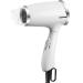 Travel Hair Dryer 1200W Folding Handle Lightweight Blow Dryer Smart Portable 3 Heat Settings Professional Compact Hair Dryer Fast Drying for Women White