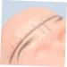 HAPINARY 50pcs Eyebrow Positioning Ruler Eyebrow Template Eyebrow Measuring Tool Eyebrow Stencil Eyebrow Drawing Tool Eyebrow Positioning Tool Eyebrow Shaping Template Eyebrow Drawing Ruler 18.00X3.80X0.10CM Blue - Buy Online on SooperMarket.com