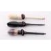 1PC Handmade Rattan Handle Makeup Brush - Professional Tricolor Powder & Blush Brush for Flawless Blending | Shop Now for International Shipping - Buy Online on SooperMarket.com