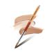 Aokitec Kolinsky Acrylic Nail Brush #8 Sable Acrylic Brush for Nails Wood Nail Art Brush for Acrylic Application Manicure Tool Size 8