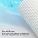 Quartz Glass Ice Roller 2Pcs Set for Hot Cold Therapy Skin Care - Reusable Ice Globes for Neck and Facial Massager - Reduces Redness and Inflammation - Promotes Blood Circulation - Blue - Buy Online on SooperMarket.com