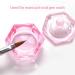 Hexagonal Dappen Dish Cup Crystal Glass Glassware Tool for Nail Art Manicure Care Glass Dappen Dish - Buy Online on SooperMarket.com