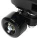 PU Leather High-top Roller Skates with Flash Wheels and Carry Bag - Size US 13 - Buy Online on SooperMarket.com