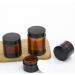 Dajidafu Amber Glass Bottle For Makeup And Body Care Products Multi-functional Screw Lid Reusable BPA-free Eco-friendly 100g Black 100g 100g Black 100g - Buy Online on SooperMarket.com