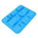PRETYZOOM Cake Mold Kids Baking Molds Silicone Candy Trays Cake Stencil Pastry Muffin Molds Cookie Stencils Silicone Molds Chocolate Baking Mold Bakeware Paper Cup Silica Gel