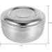 Natudeco Men's Wet Shave Soap Shell | Silver Metal Shaving Shell with Lid | Perfect for Soap Cream & Foam Shaving - Buy Online on SooperMarket.com