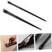 Baluue 15 Sets Ultra Thin Eyeliner Wood Eyebrow Brush Eyebrow Black Women Eyebrow Brush - Buy Online on SooperMarket.com