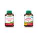 Glucosamine Chondroitin MSM 1 300 mg Ultra-Strength Caplets - Gluten-Free & Calcium Magnesium and Vitamin D3 SUPPLEMENT + SUPPLEMENT 064642026743