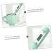 Unomor Stainless Steel Thermometer Set - 2pcs LED Water & Baby Food Thermometer for Feeding Bottles - Green 18.5x3cm - Buy Online on SooperMarket.com