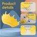 Naihod Soft Baby Shower Cap 2 Piece Set - Adjustable Bathing Shampoo Protection Hat for Toddler Kids - Buy Online on SooperMarket.com