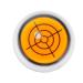 Golf Hat Clip, 5 Colors Golf Ball Marker Plastic Detachable Magnetic Golf Accessory(Orange)