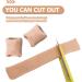 COHEALI Silicone Gel Toe Spacers and Protectors - 2Pcs Beige Finger Sleeves for Toe Blister Relief - Elastic Bandage for Anti-Wear Protection - 20X1.8CM - Buy Online on SooperMarket.com