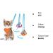 Escape-Proof Cat Harness and Leash Set - Reflective Vest for Small Cats | XXS Orange - Buy Online on SooperMarket.com