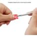 Double Ends Stainless Steel Triangle Cuticle Peeler Scraper Dead Skin Pusher Remove Gel Nail Polish Nail Art Remover Tool Practical and Popular Durability and practicality - Buy Online on SooperMarket.com