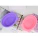 Makeup Brush Cleaning Mat Foldable Brush Cleaner Bowl Silicone Brush Cleaner Pad for Sponge Pink Cleaning pads - Buy Online on SooperMarket.com