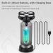 Buy 4 in 1 Electric Razor for Men | Waterproof Rechargeable Shaver & Beard Trimmer - Wet & Dry Use - Buy Online on SooperMarket.com