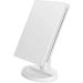 Infitrans 3-Fold Lighted Vanity Makeup Mirror 1X/2X/3X Magnification | 21 LED Bright Table Mirror with Touch Screen | 180 Adjustable Rotation | Portable Travel Cosmetic Mirror - White - Buy Online on SooperMarket.com