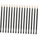 Baluue 100 Pcs Eye Makeup Tools Eyeliner Applicator Tool Gel Eyeliner Pencil Eyeliner Brushes Orange - Buy Online on SooperMarket.com