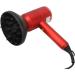 1800W Professional Ion Hair Dryer with U Shaped Heating Wire Dual Nozzle Removable Filter Overheat for Fast Drying and Optimal Hair Care (US Plug 100 240V 110V) - Buy Online on SooperMarket.com