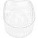 Acrylic Soften Dead Skin Clean Nail Manicure Wash Soaker Tray Nail Art Hand Wash Remover Soak Bowl Hand Soaking Bowl for Beauty Salon (Transparent) - Buy Online on SooperMarket.com