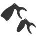 2-Piece Dental Photo Control Set - Long Handle Opaque Background Plaque for Oral Care & Contrast Scale - Buy Online on SooperMarket.com