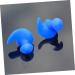 Unomor 5 Pairs Swimming & Diving Silicone Earplugs Set - Blue Pool Accessories with Nose Clip, Mute Sleeping Earbuds - Buy Online on SooperMarket.com