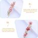 minkissy Rhinestones Flower Hair Pin French Vintage Barrettes Bobby Metal Gold Pin Hair Accessories for Women Girls 6 Color - Buy Online on SooperMarket.com