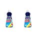 Finish | Finish Dishwasher Rinse & Shine Aid | Lemon| 400ml | For Drier Glasses and Spot Prevention (Pack of 2)