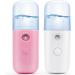 WOONEKY 2pcs USB Charging Steamer Mini Face Steamer Humidifier Face Sprayer Cool Facial Mister Pink - Buy Online on SooperMarket.com