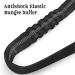 Comfortable Dog Seat Belt Harness for Car - 2-in-1 Leash & Restraint | Strong, Durable, & Reflective | Adjustable Bungee & 360 Swivel Attachment | Easy-to-Use Black Design - Buy Online on SooperMarket.com
