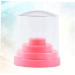 POPETPOP 1pc 48 Nails Drill Bits Nail Drill Bit Organizer Nail Bit Organizer Nail Bit Holder Container Nail Grinding Head Storage Display Holder Stand Nail Drill Bit Holder Written Manicure Size 1 Pink - Buy Online on SooperMarket.com