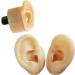 Medical Teaching Template Template Silicone Ear Template for Acupuncture - Size of Life Human Ear Model Lifeelike Artificial Ear Model - Buy Online on SooperMarket.com
