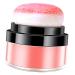 FOYTOKI Oil Control Cushion Blush Loose Powder Blush for Cheeks Blush Makeup Foundation Loose Powder Cushion Makeup Mineral Makeup Face Blushes Shimmer Powder Blush Powder Makeup Cushion
