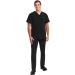 Healing Hands Mens Scrubs Top - Purple Label Justin 2330 V-Neck Shirt - Large Black - Buy Online on SooperMarket.com