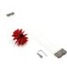 Electric Drill Chimney Brush Set - Lint Remover & Fireplace Cleaning Tool Accessories for Efficient Dryer Vent & Flue Cleaning (41x12cm - Buy Online on SooperMarket.com