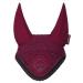 LeMieux Classic Crochet Fly Hood with Comfortable Lycra Ears - Sport Horse Wear for Competitive Rider Medium Mulberry