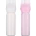 UNVOJL Hair Dye Brush Bottle Hair Root Comb Applicator Bottles Hair Dye Tools Applicator Brush BottlesÂ for Salon (White) - Buy Online on SooperMarket.com