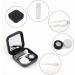 Herchr Portable Contact Lens Container Kit with Mirror - Colorful Mini Storage Box Holder for Travel (Black) - Buy Online on SooperMarket.com