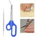 Long Handled Stainless Steel Toenail Clippers for Seniors - Precision Ingrown Toenail Scissors for Thick Toenails - Buy Online on SooperMarket.com