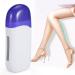 Professional electrical wax warmer and heater for soft paraffin warm cream and strip wax | wax melting for hair removal with adjustable temperature (EU single wax heating) EU single wax heating