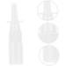 MAGICLULU 200 Pcs Small Bottle Glass Containers Travel Container Squirt Bottle for Hair Waterbottle Eye Patches for Adults Nasal Drip Spray Bottle 10ml Small Empty Bottle White Pe - Buy Online on SooperMarket.com